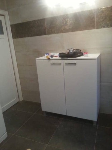 Floating fitted bathroom cabinet, Designed and fitted by Ugur Bolat
